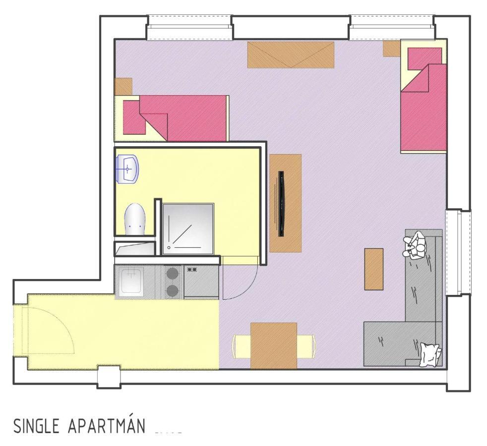 דונובאלי Rezort Gothal Apartmany A Penziony חדר תמונה
