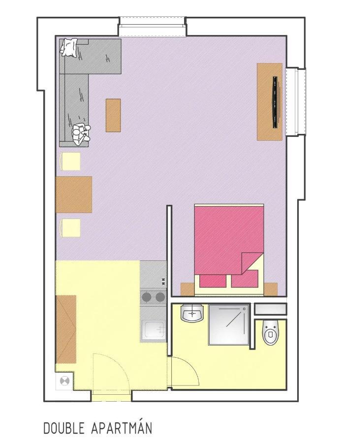 דונובאלי Rezort Gothal Apartmany A Penziony חדר תמונה